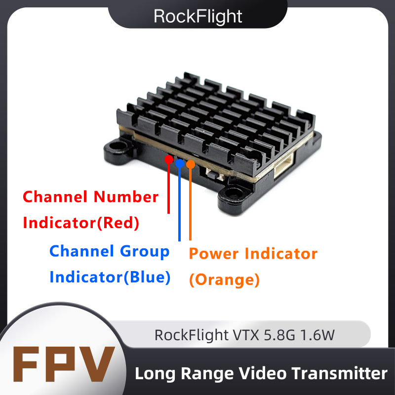 RockFlight TX663 VTX 5.8G 48CH - Drone Racing Frame 评论和价格