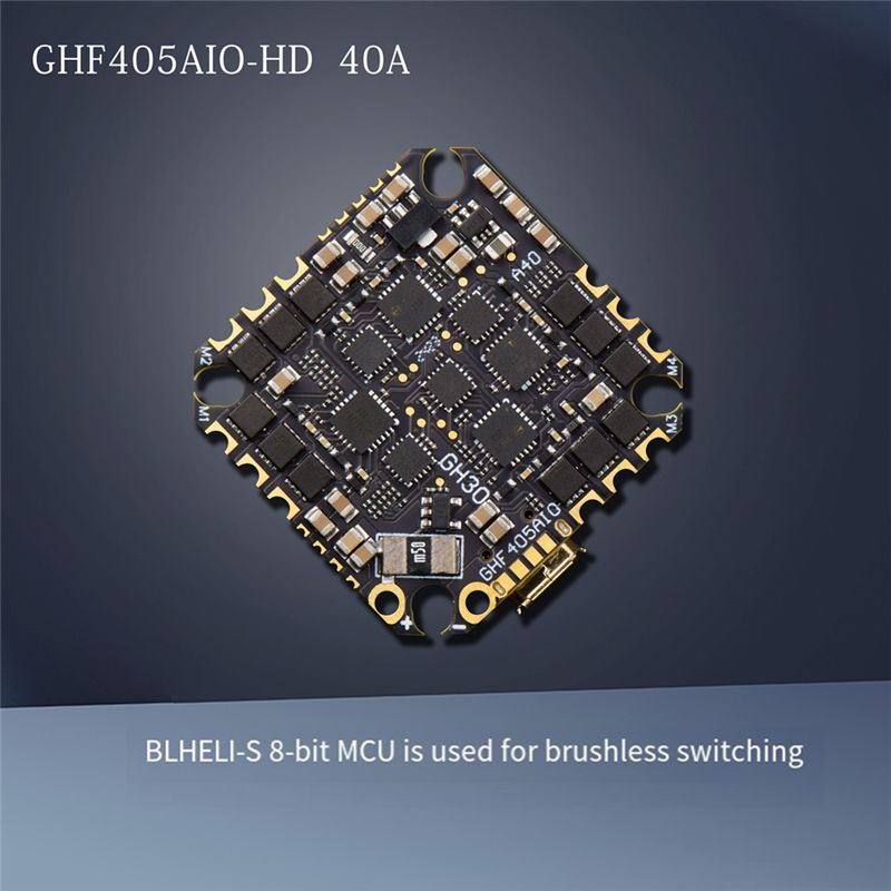 ABTI-GHF405AIO-HD 40A AIO Flig - Drone Racing Flight Controller 评论和价格