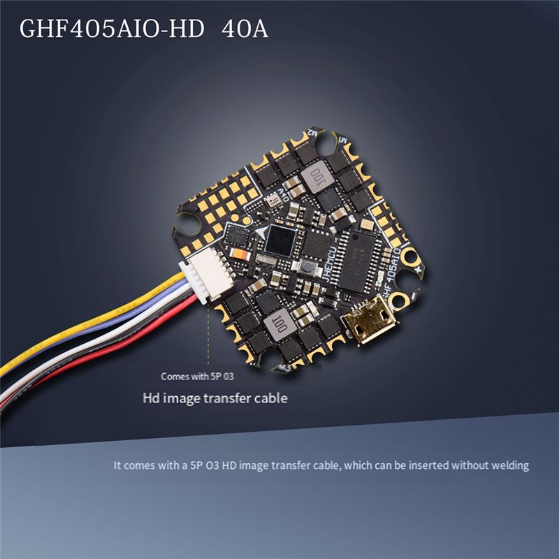 ABTI-GHF405AIO-HD 40A AIO Flig - Drone Racing Flight Controller 评论和价格